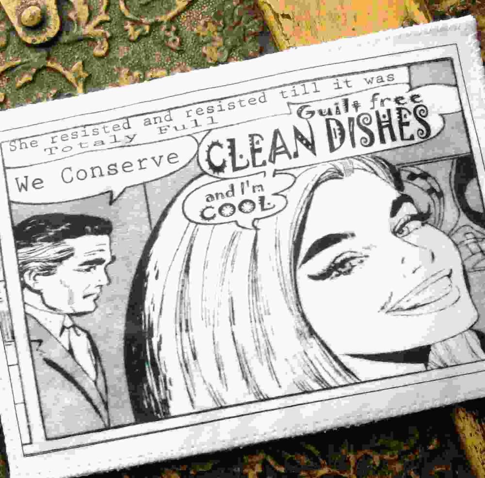 Dishwasher Magnet Clean Dirty Flip Sign Cool Blonde Handmade on Luulla